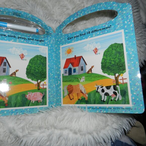 Eric Carle Write & Erase Look & Find Wipe Clean Farm Animals Learning Board🆕⚡🚚 - Picture 13 of 16